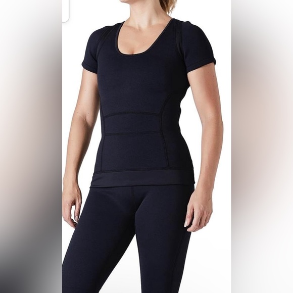 Zaggora Structured Hot Tee The Original Heat Maximizing and Sauna Suit Effect - Picture 3 of 5